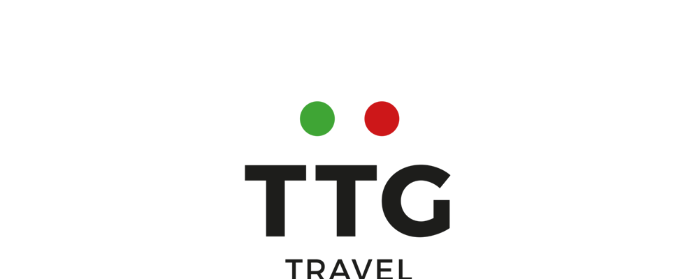 TTG-Logo: grüne und rote Punkte, weckt Reise- und Entdeckungsfreude.
